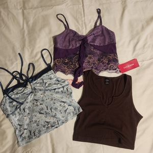 Shein crop top bundle